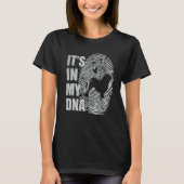 Lowchen DNA Dog Mom Dad Dog T-Shirt (Vorderseite)