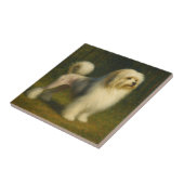 Lowchen Fliese (Seite)