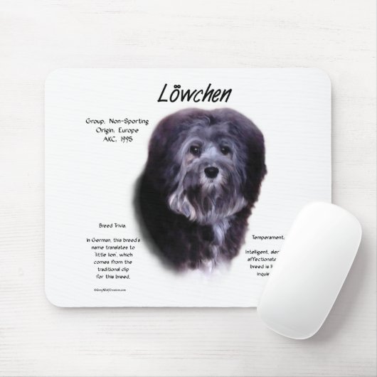 Löwchen History Design Mousepad (Mit Mouse)