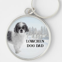 Lowchen-Hundefreund Winterlandschaft