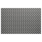 Lowchen-Hunderassen-Silhouetten-Muster Stoff (Yard (91,4 cm))