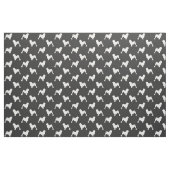 Lowchen-Hunderassen-Silhouetten-Muster Stoff (Fat Quarter (45,7 x 55,9 cm))