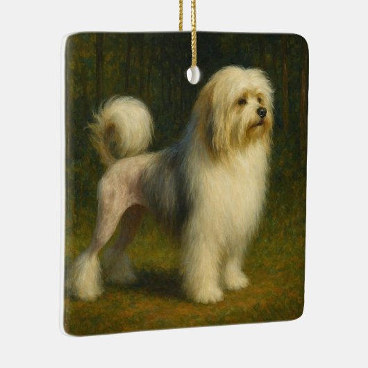 Lowchen Keramikornament (Rechts)