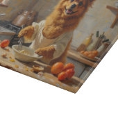 Lowchen Kochen in der Küche Schneidebrett (Ecke)