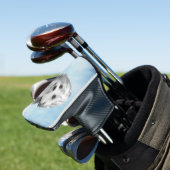 Lowchen Malerei - Niedliche Original Hunde Kunst Golf Headcover (In Situ)