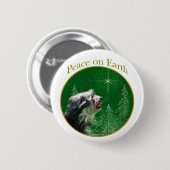 Lowchen Peace Button (Vorne & Hinten)
