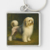 Lowchen Schlüsselanhänger (Vorne)