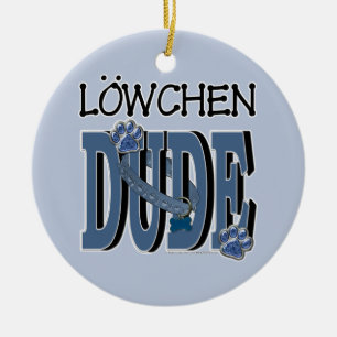Lowchen TYP Keramik Ornament