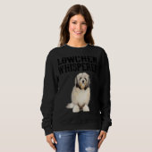 Lowchen Wisperer Dog Sweatshirt (Vorne ganz)