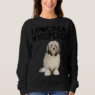 Lowchen Wisperer Dog Sweatshirt