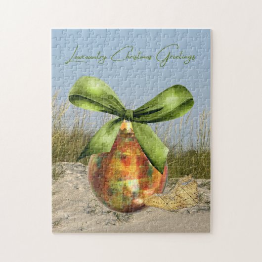Lowcountry Christmas Greetings Hilton Head Island Puzzle (Vertikal)