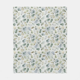 Lowcountry Oysters Blanket Fleecedecke