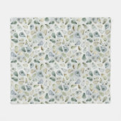 Lowcountry Oysters Blanket Fleecedecke (Vorderseite (Horizontal))