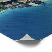 Lowcountry Rooftop Scandposter Poster (Ecke)