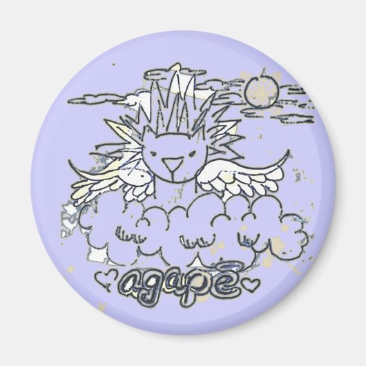 Löwe3 Magnet (Vorne)