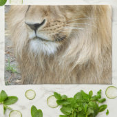 Löwe 011 geschirrtuch (Gefaltet)