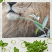 Löwe 021 geschirrtuch (Gefaltet)