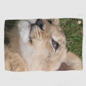 Löwe 022 golfhandtuch (Horizontal)