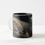 Löwe 030 zweifarbige tasse (Vorderseite Links)
