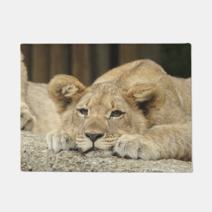 Löwe 040 fußmatte