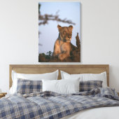 Löwe 13 leinwanddruck (Insitu (Schlafzimmer))