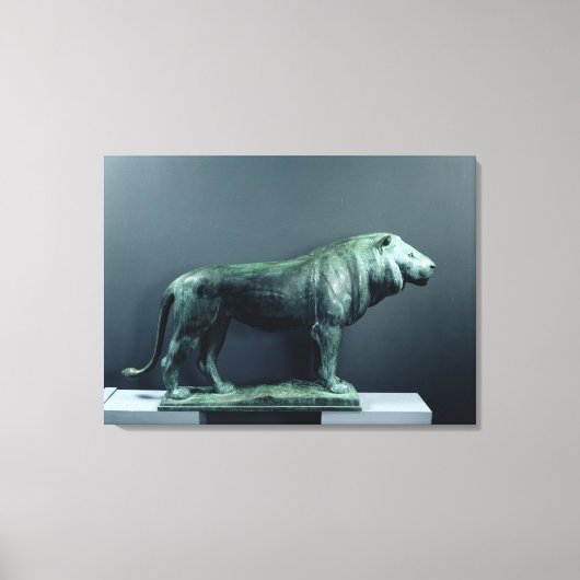 Löwe, 1904 leinwanddruck (Vorderseite)