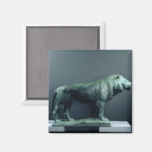 Löwe, 1904 magnet (Vorderseite/Rückseite)