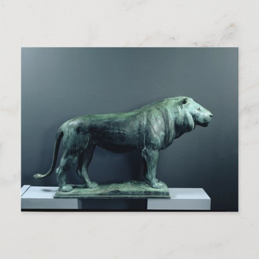 Löwe, 1904 postkarte (Vorderseite)