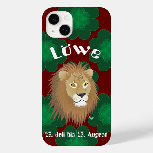 Löwe 23. Juli bis 22. August Apple iPhone Hüllen (Rückseite)