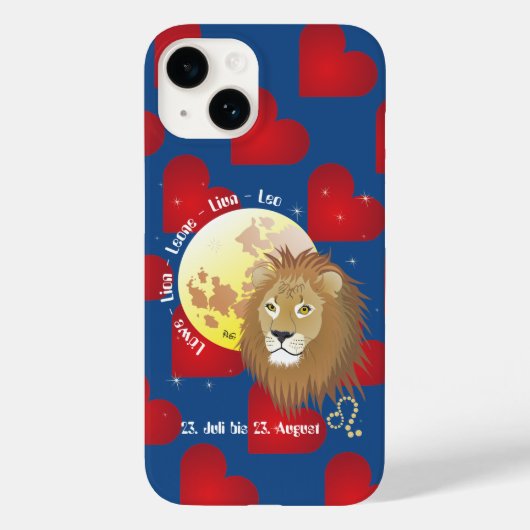 Löwe 23. Juli bis 22. August Apple iPhone Hüllen (Rückseite)