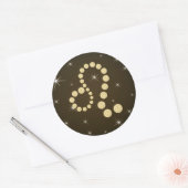 Löwe 23. Juli bis 22. August Aufkleber (Umschlag)