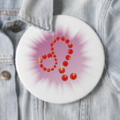 Löwe 23. Juli bis 22. August Buttons (Beispiel)
