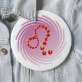 Löwe 23. Juli bis 22. August Buttons (Beispiel)