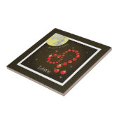 Löwe 23. Juli bis 22. August Keramik Fotofliese Fliese (Seite)