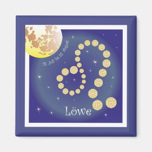 Löwe 23. Juli bis 22. August Magnet