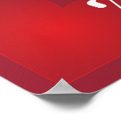 Löwe 23. Juli bis 22. August Poster (Ecke)