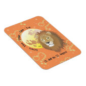 Löwe 23. Juli bis 22. August Premium Flexi Magnet (Rechte Seite)