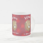 Löwe 23. Juli bis 22. August Tasse (VorderseiteRechts)