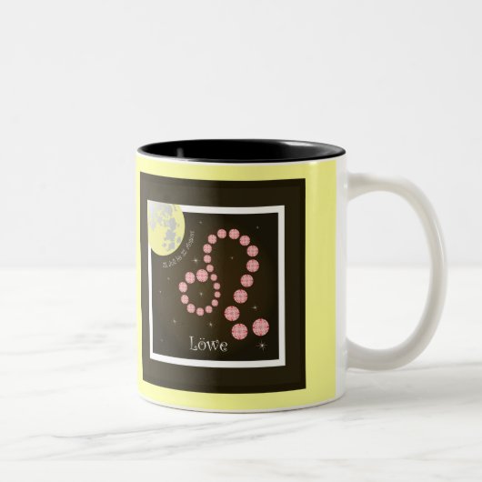 Löwe 23. Juli bis 22. August Tasse (Rechts)
