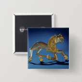 Löwe, 6. 7. Jahrhundert BC Button (Vorne & Hinten)