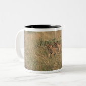 Löwe 9 zweifarbige tasse (Vorderseite Links)