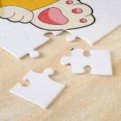 Löwe als König mit Krone Puzzle (Seite)