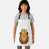 Löwe als König mit Krone Schürze (Insitu)