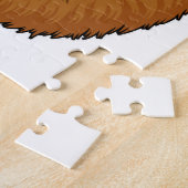 Löwe als Nerd mit Brille Puzzle (Seite)