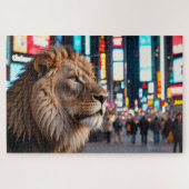 Löwe am Times Square Puzzle (Horizontal)