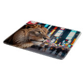 Löwe am Times Square Schneidebrett (Ecke)