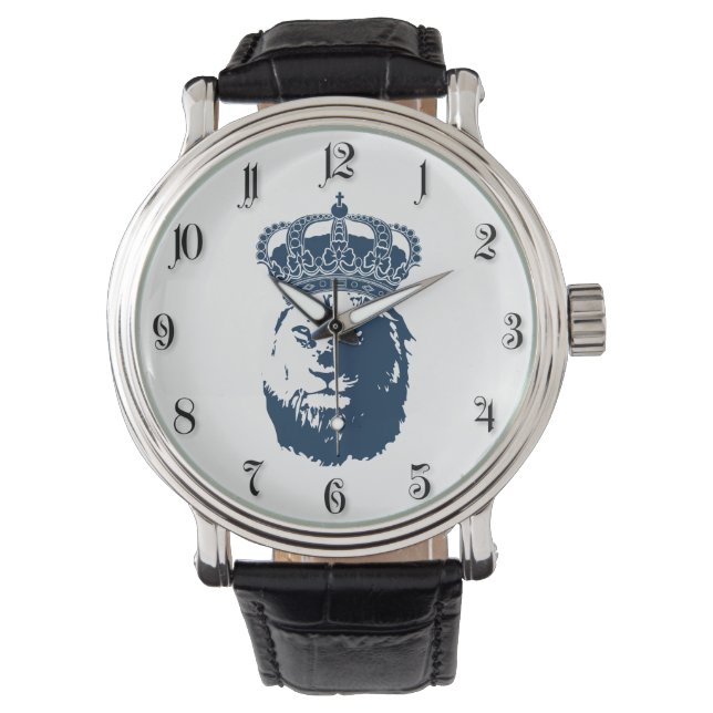 Löwe Armbanduhr (Vorderseite)