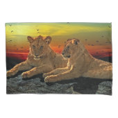 Löwe-Art Kissenbezug (Vorderseite)