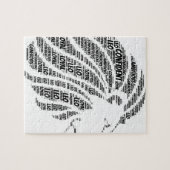 Löwe-Astrologie-Tierkreis-Zeichen-Wort-Wolke Puzzle (Horizontal)