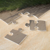 Löwe auf Motorrad Puzzle (Seite)